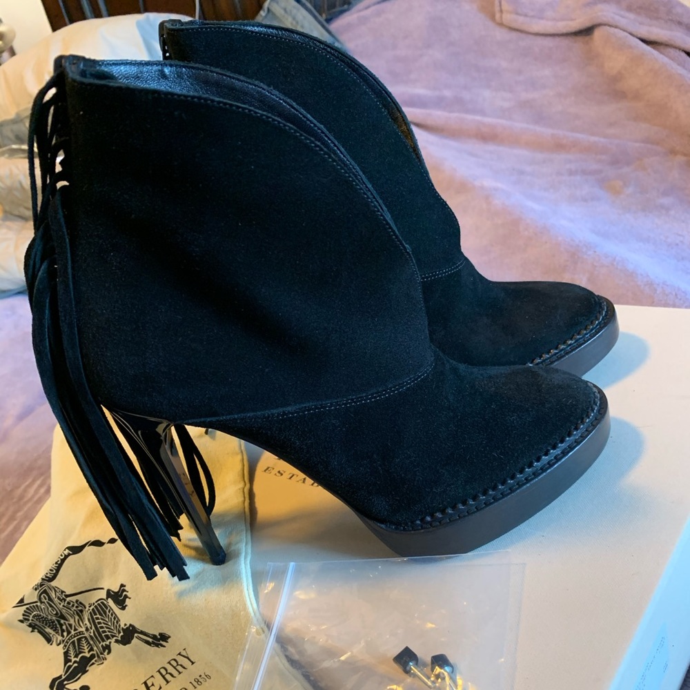BURBERRY Nadie suede booties size 36 BRAND NEW!!! - Picture 4 of 5